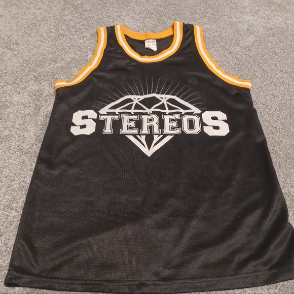 ☆RARE☆ 'Stereos' Edmonton Pop Band Merchandise on Vintage Alth Knit. / 1 of 1 - Picture 2 of 4